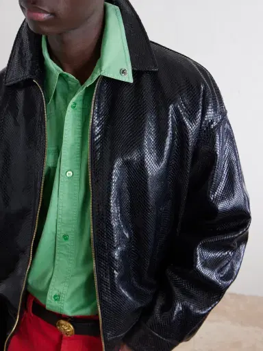 Versace Cotton-Poplin Shirt - Men | Thumbnail 5