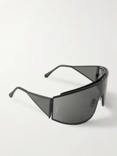 Loewe Speed Shield Black Mask Metal Sunglasses - Men | Thumbnail 3