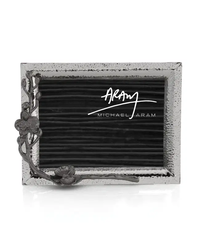 Michael Aram Black Orchid Picture Frame, 5" x 7"