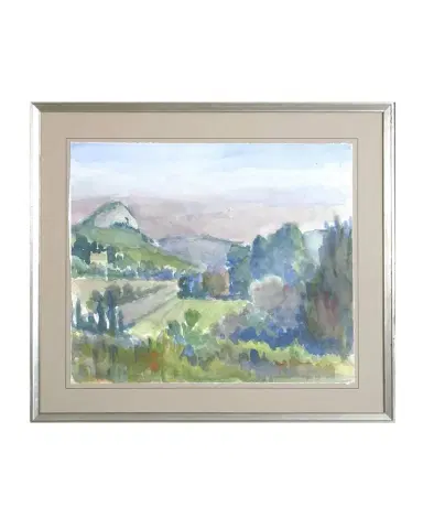 Shadow Catchers Watercolor Landscape V Giclee | Thumbnail 1 Shadow Catchers Watercolor Landscape V Giclee | Thumbnail 1