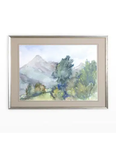 Shadow Catchers Watercolor Landscape VI Giclee | Thumbnail 2 Shadow Catchers Watercolor Landscape VI Giclee | Thumbnail 2