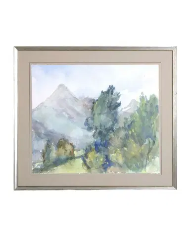 Shadow Catchers Watercolor Landscape VI Giclee | Thumbnail 1 Shadow Catchers Watercolor Landscape VI Giclee | Thumbnail 1