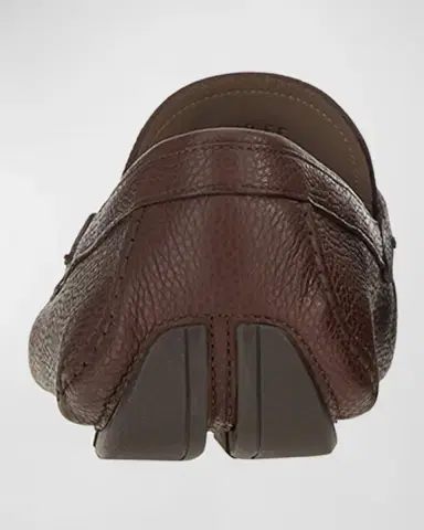 Ferragamo Men's Front 4 Leather Drivers | Thumbnail 3 Ferragamo Men's Front 4 Leather Drivers | Thumbnail 3