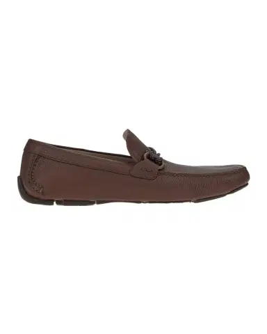 Ferragamo Men's Front 4 Leather Drivers | Thumbnail 1 Ferragamo Men's Front 4 Leather Drivers | Thumbnail 1