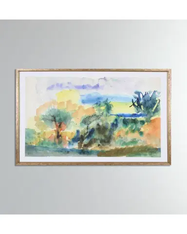 Shadow Catchers Aquarelle Giclee on Paper, 48" x 36" | Thumbnail 2
