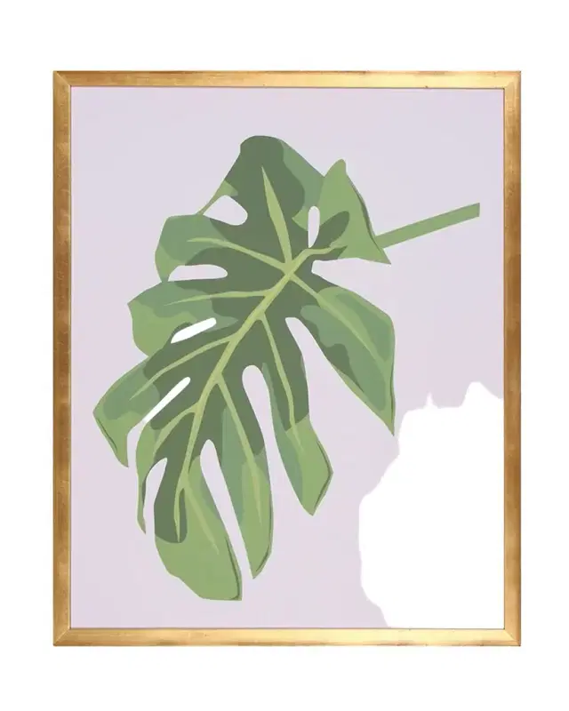 Shadow Catchers Philodendron 3 Giclee, 32" x 39"