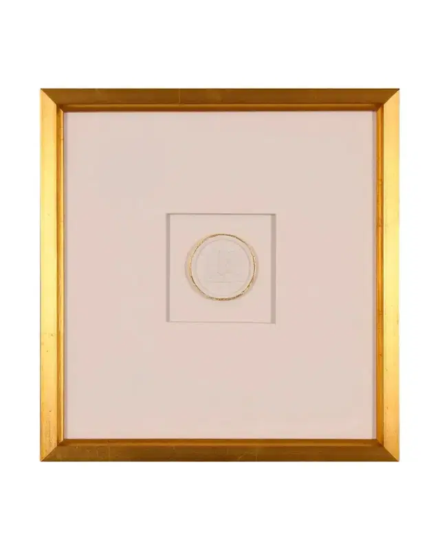Shadow Catchers Intaglio With Gold 3, 13x14