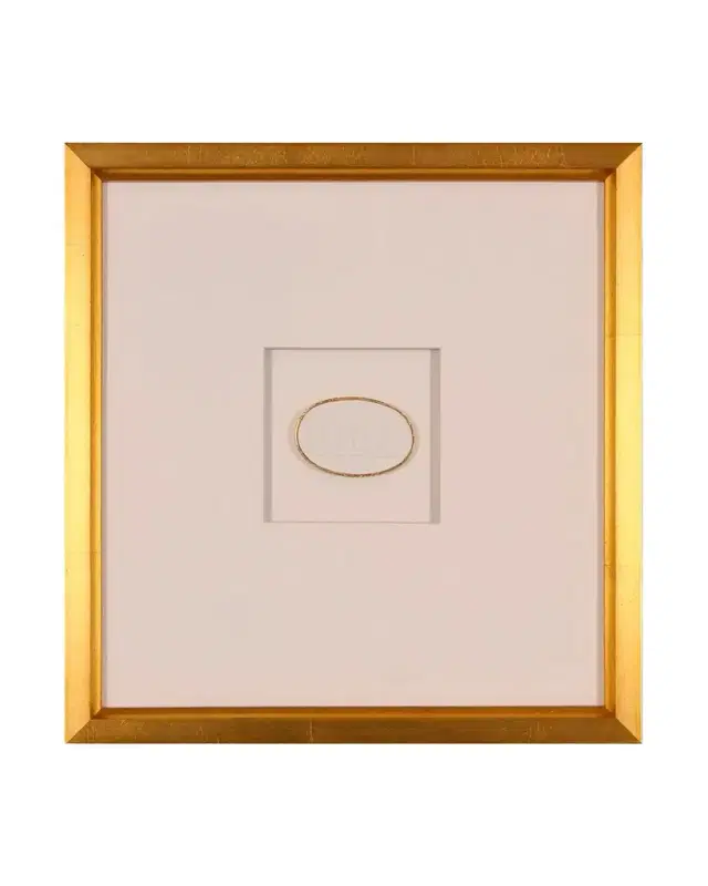 Shadow Catchers Intaglio With Gold 5, 13x14