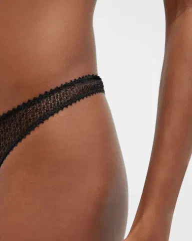 Kiki de Montparnasse High-Cut Crochet Thong | Thumbnail 5
