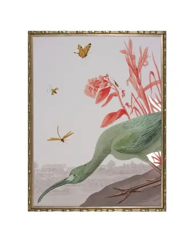 Shadow Catchers "The Glossy Ibis ~Tropical~" Wall Art | Thumbnail 1 Shadow Catchers "The Glossy Ibis ~Tropical~" Wall Art | Thumbnail 1