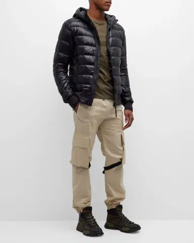 Canada Goose Men's Crofton Hooded Down Bomber Jacket | Thumbnail 2 Canada Goose Men's Crofton Hooded Down Bomber Jacket | Thumbnail 2