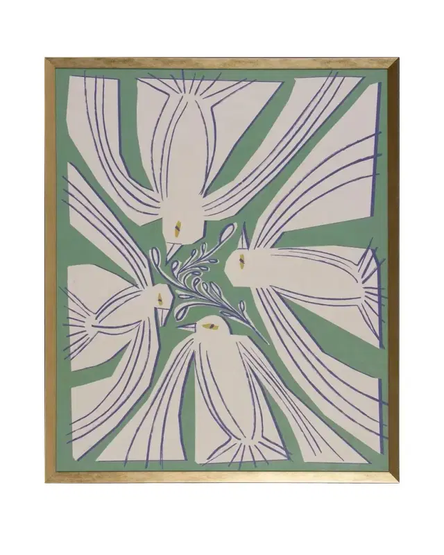 Shadow Catchers "Block Flock II" Giclee on Paper Wall Art