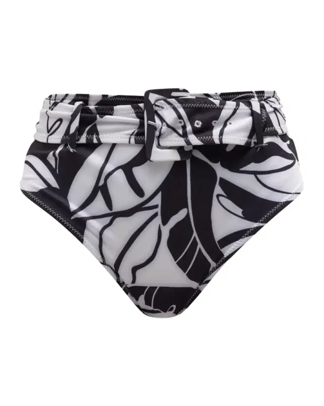 Palm Printed Charley Bikini Bottoms