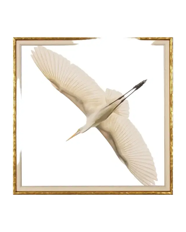 Shadow Catchers "Flying Egret" Giclee