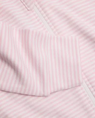 Kissy Kissy Kid 's Simple Stripes Zip Up Footie, Size Newborn-9M | Thumbnail 2