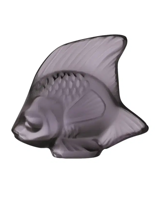 Lalique Fish Lead-Free Crystal Figure