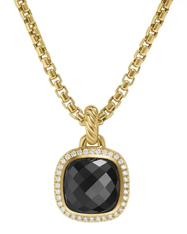 Albion Enhancer with Gemstones and Diamonds in 18K Gold