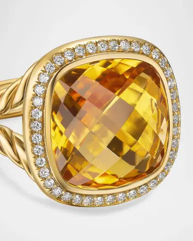 David Yurman Albion Ring with Gemstones and Diamonds in 18K Gold | Thumbnail 2 David Yurman Albion Ring with Gemstones and Diamonds in 18K Gold | Thumbnail 2