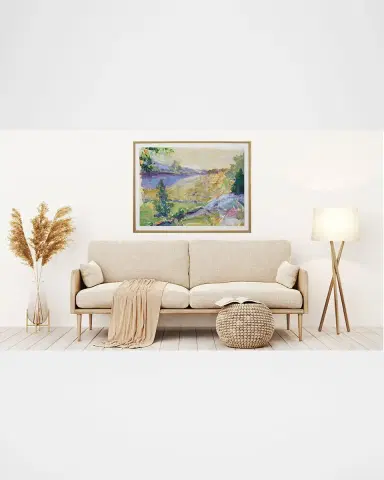 Shadow Catchers "Pastoral Landscape" Framed Giclee | Thumbnail 2 Shadow Catchers "Pastoral Landscape" Framed Giclee | Thumbnail 2