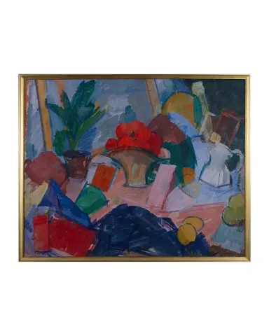 Shadow Catchers "Orange in a Basket" Framed Giclee | Thumbnail 1