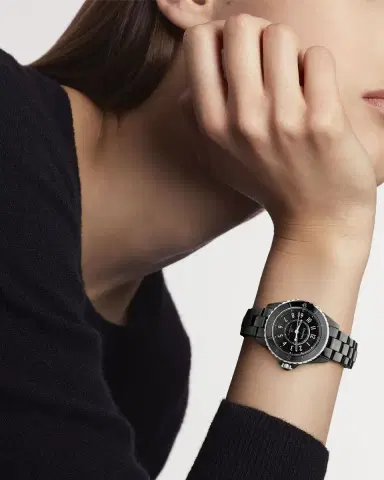 Chanel J12 CALIBER 12.2 EDITION BLACK WATCH, 33MM | Thumbnail 2 Chanel J12 CALIBER 12.2 EDITION BLACK WATCH, 33MM | Thumbnail 2