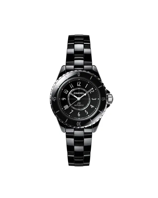 CHANEL J12 CALIBER 12.2 EDITION BLACK WATCH, 33MM
