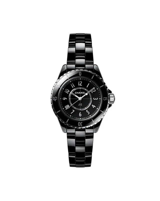 CHANEL J12 33MM BLACK WATCH