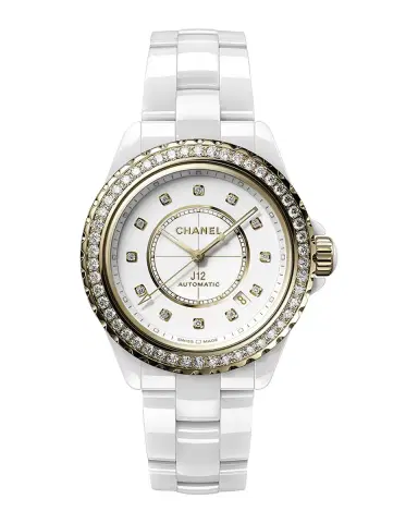 Chanel J12 DIAMOND BEZEL WATCH CALIBER 12.1, 38 MM | Thumbnail 1 Chanel J12 DIAMOND BEZEL WATCH CALIBER 12.1, 38 MM | Thumbnail 1