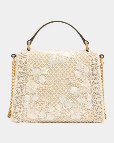 Valentino Garavani Mini Vsling Embroidered Handbag with Jewel Logo | Thumbnail 2