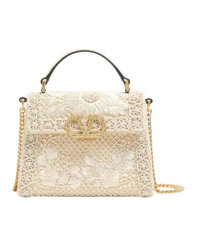 Valentino Garavani Mini Vsling Embroidered Handbag with Jewel Logo | Thumbnail 1