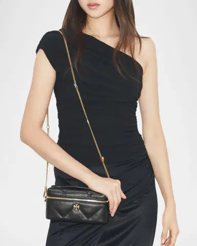 Tory Burch Kira Quilted Leather Vanity Case | Thumbnail 2