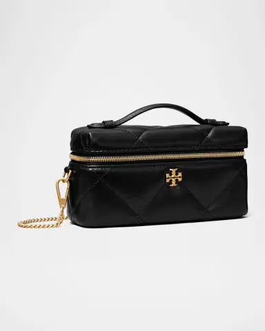 Tory Burch Kira Quilted Leather Vanity Case | Thumbnail 3
