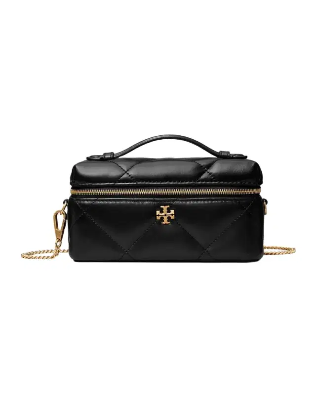 Tory Burch Kira Quilted Leather Vanity Case