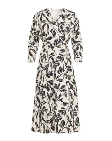 Max Mara Botanical-Print Cotton Poplin Midi Wrap Dress | Thumbnail 1 Max Mara Botanical-Print Cotton Poplin Midi Wrap Dress | Thumbnail 1