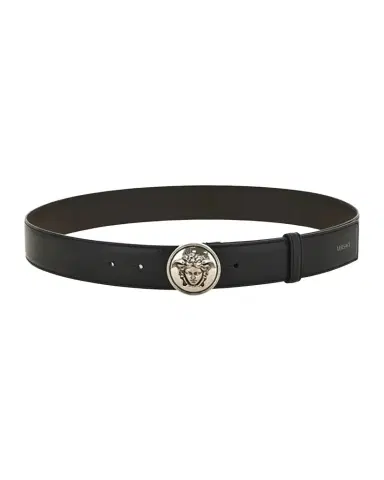 Versace Medusa Leather Belt | Thumbnail 1 Versace Medusa Leather Belt | Thumbnail 1