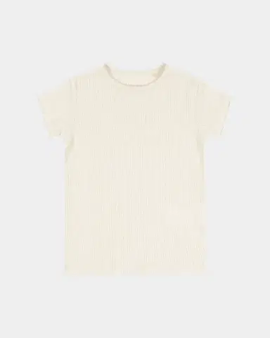 Konges Slojd Girl 's Minnie Pointelle Tee, Size -8 | Thumbnail 2 Konges Slojd Girl 's Minnie Pointelle Tee, Size -8 | Thumbnail 2