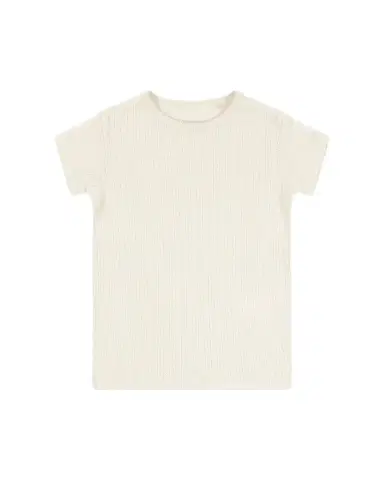 Konges Slojd Girl 's Minnie Pointelle Tee, Size -8 | Thumbnail 1 Konges Slojd Girl 's Minnie Pointelle Tee, Size -8 | Thumbnail 1