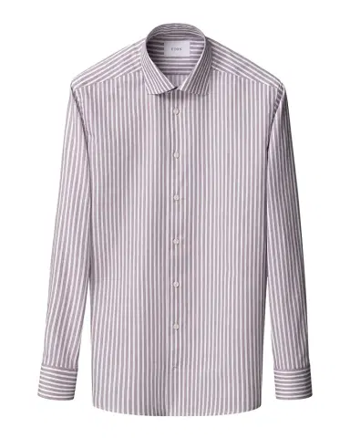 Eton Men's Contemporary Fit Bengal Stripe Twill Dress Shirt | Thumbnail 1