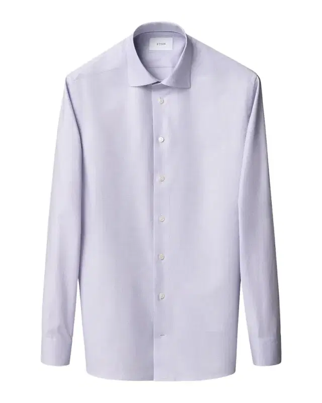 Men 's Slim Fit Textured Twill Dress Shirt