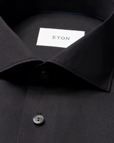 Eton Men's Slim Fit Stripe Cotton and Silk Dress Shirt | Thumbnail 6 Eton Men's Slim Fit Stripe Cotton and Silk Dress Shirt | Thumbnail 6