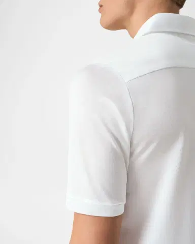 Eton Men's Filo di Scozia Cotton Jaquard Polo Shirt | Thumbnail 7