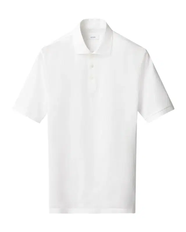 Eton Men 's Filo di Scozia Cotton Jaquard Polo Shirt