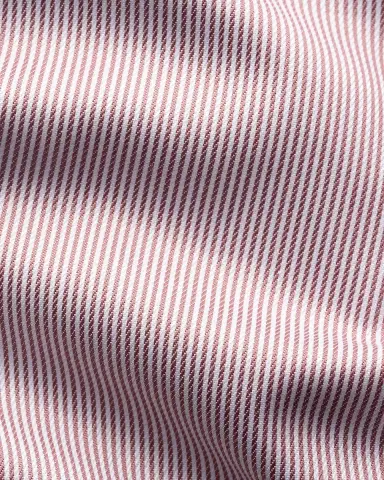 Eton Men's Slim Fit Micro-Stripe Twill Dress Shirt | Thumbnail 7