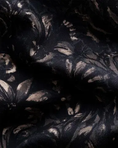 Eton Men's Slim Fit Floral Twill Dress Shirt | Thumbnail 7
