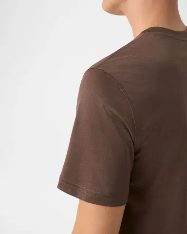 Eton Men's Cotton and Silk Solid Crewneck T-Shirt | Thumbnail 8 Eton Men's Cotton and Silk Solid Crewneck T-Shirt | Thumbnail 8