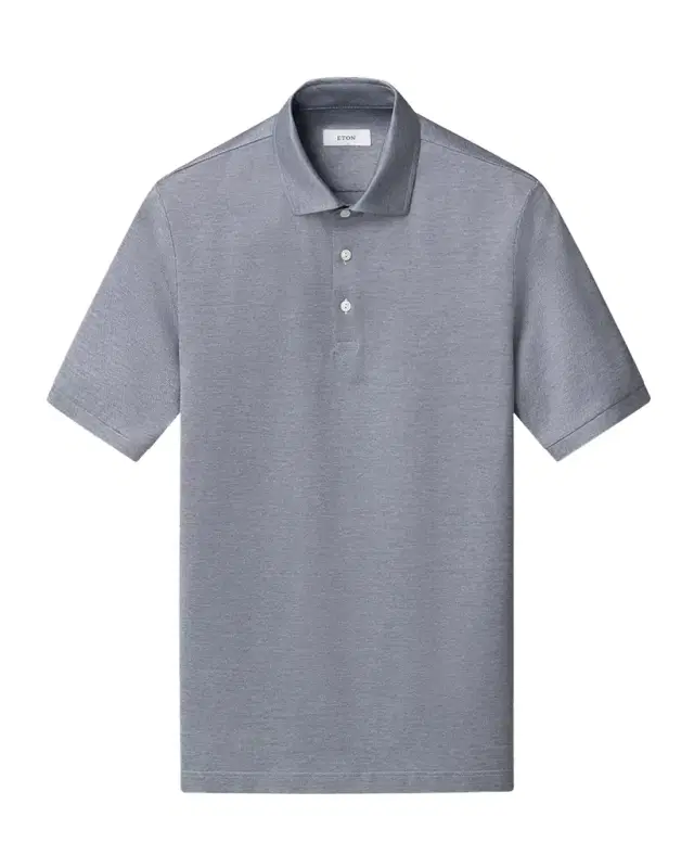 Eton Men 's Filo di Scozia Cotton Jaquard Polo Shirt