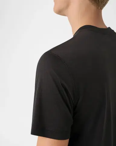 Eton Men's Cotton and Silk Solid Crewneck T-Shirt | Thumbnail 7 Eton Men's Cotton and Silk Solid Crewneck T-Shirt | Thumbnail 7