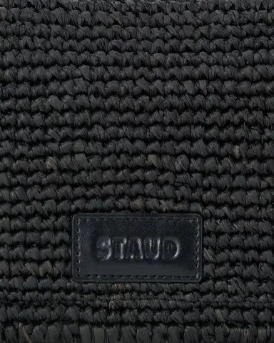 STAUD Harlow Raffia Shoulder Bag | Thumbnail 4 STAUD Harlow Raffia Shoulder Bag | Thumbnail 4