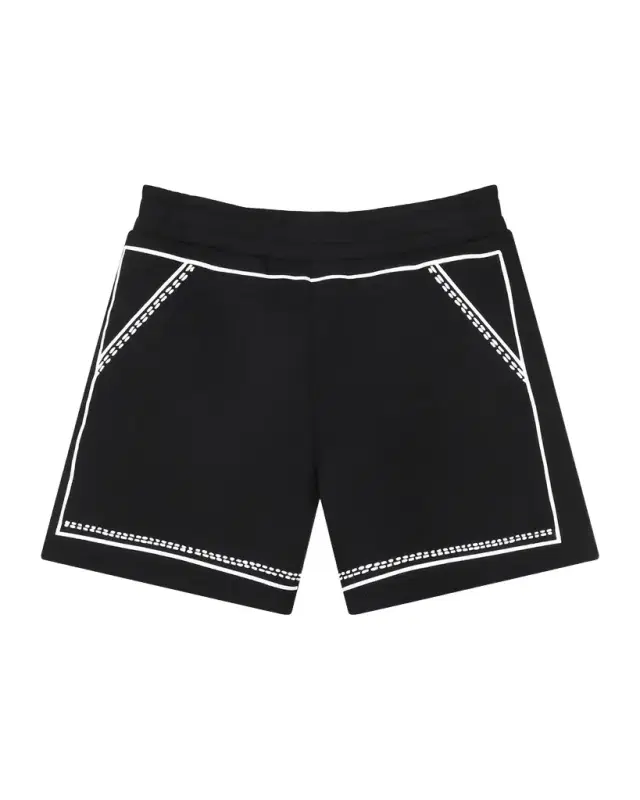 Girl 's Trompe L 'oeil Shorts, Size 4-6