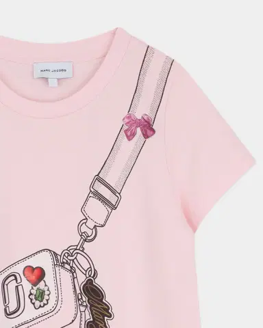 Marc Jacobs Girl's The Trompe L 'oeil Snapshot Dress, Size 8-12 | Thumbnail 3